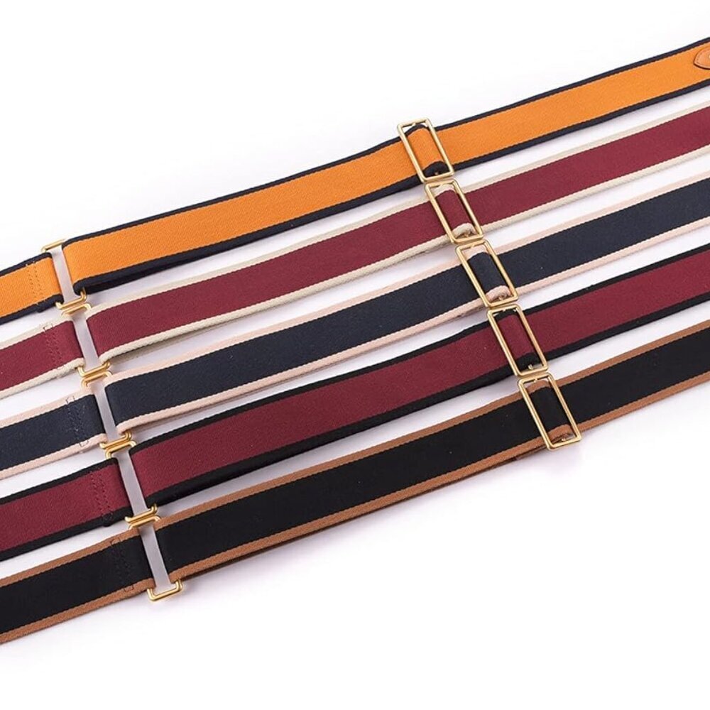 Purse Strap Replacement Adjustable Canvas Leather… - image 7